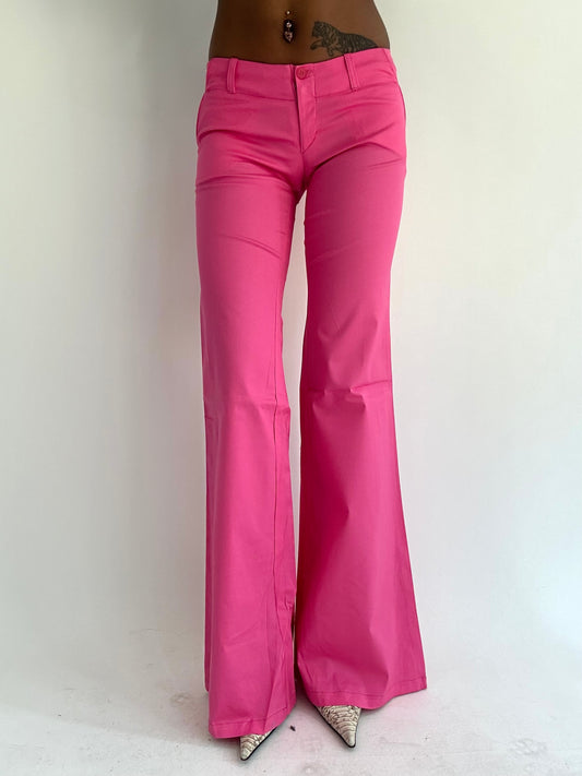 ‼️ | pink wide leg jeans