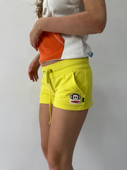 athleisure edit | small yellow paul frank shorts