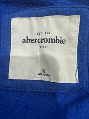 athleisure edit | small blue abercrombie & fitch zip up hoodie