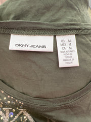 SATC drop | taille: M · couleur: vert · article: jean · détails: DKNY
