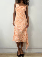 Vintage-Edit: Valentinstag | medium mesh overlay midi dress