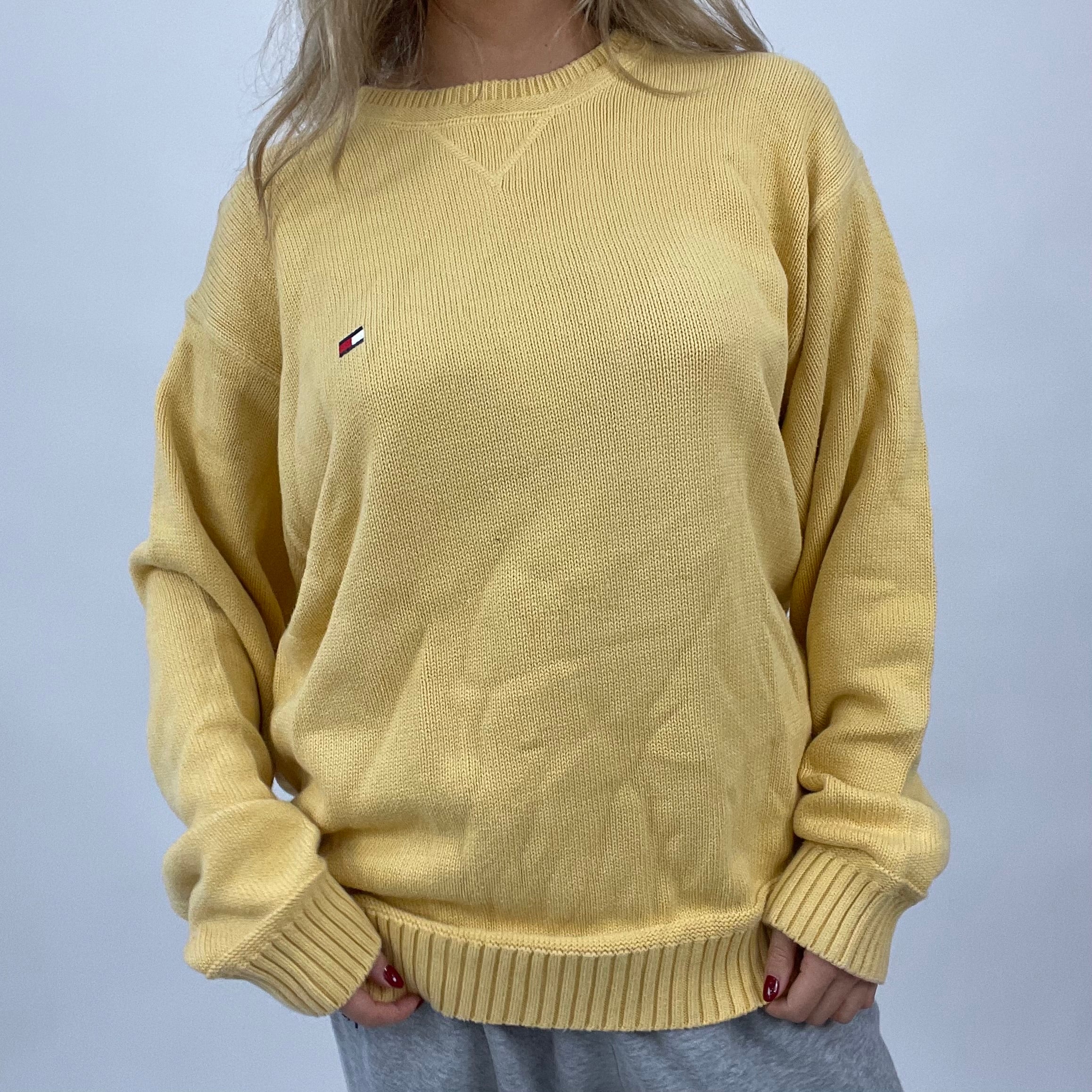 Tommy hilfiger discount yellow jumper