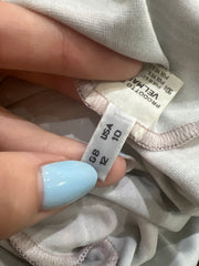 💚Vintage editar veintiocho | cami de blumarine rosa y gris medio con estampado a cuadros