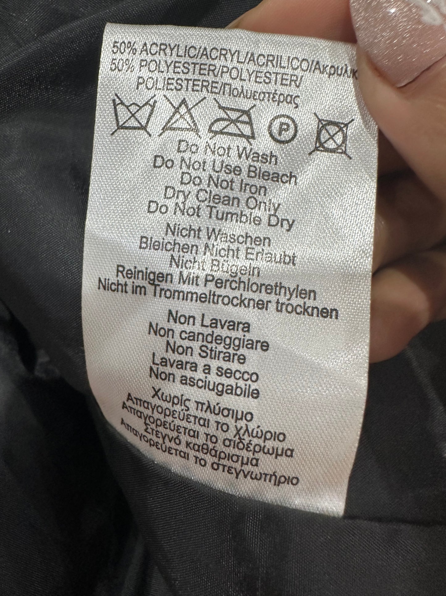 vintage edit: indie sleaze | small black faux fur gilet jacket