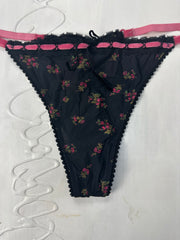 BEST PICKS | M码 黑色 花卉印花 内衣