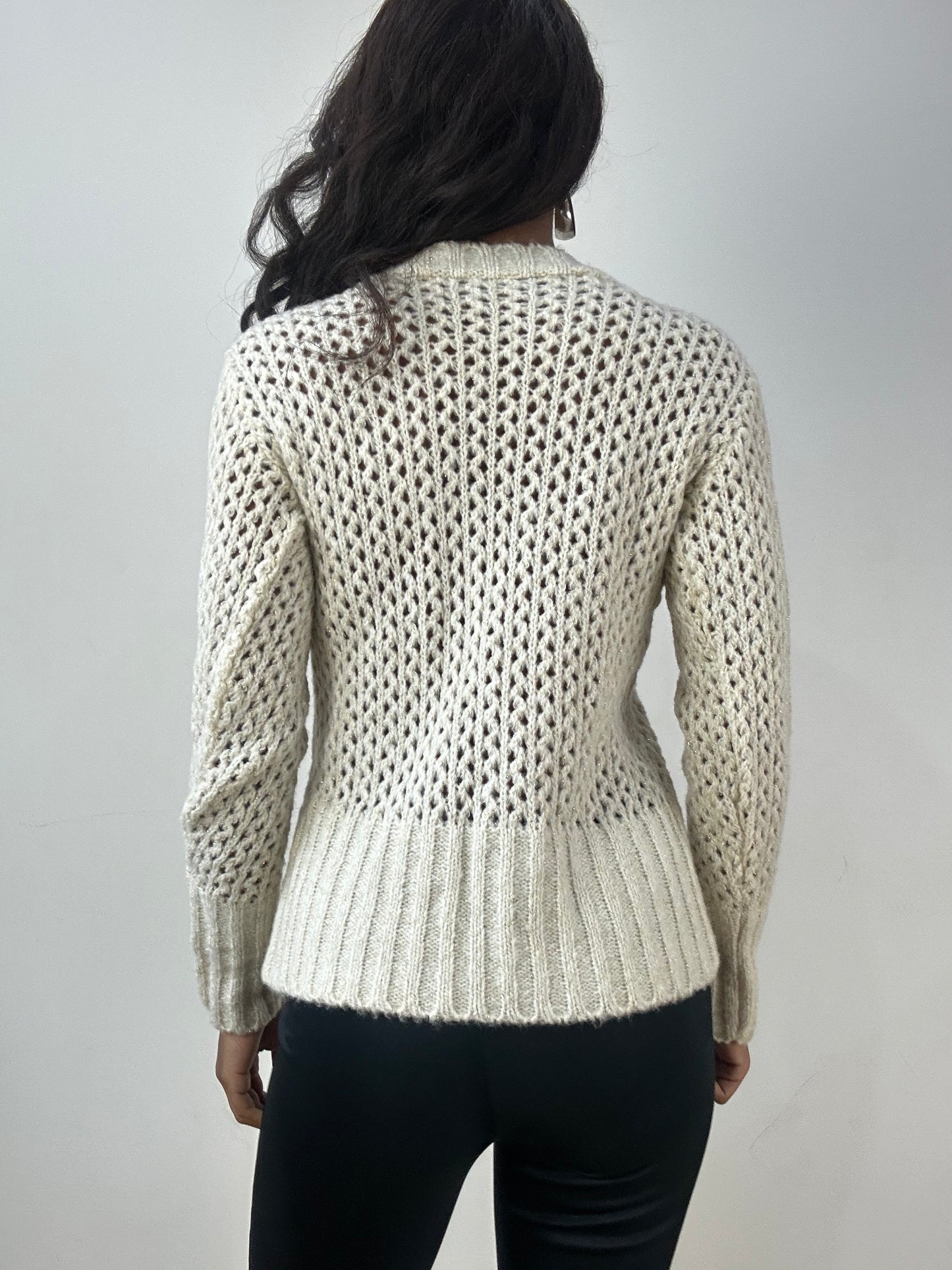BEST PICKS | small cream white chunky knit jumper