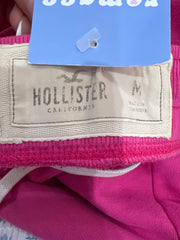 aquamarine drop | small pink hollister track pants