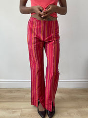vintage edit twenty-seven | small pink and orange striped trousers