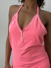 💻 athleisure edit | Rosto de coral rosa, vestido feminino