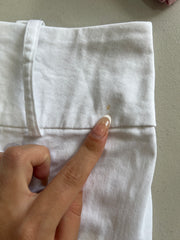 SATC drop | taille: S · couleur: blanc · article: jupe · détails: ancienne étiquette + longueur mini + zara