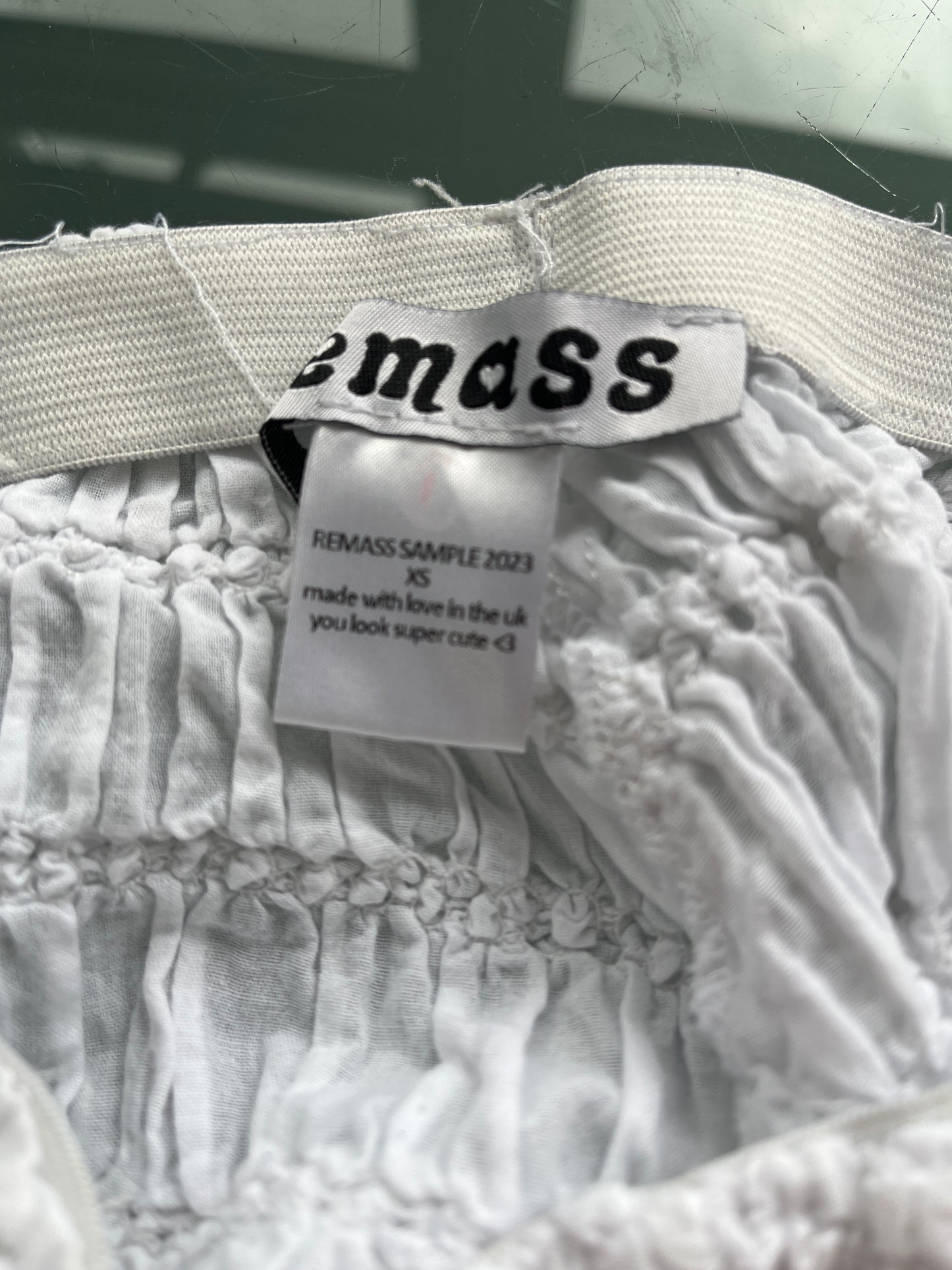 #417 SAMPLE SALE | extra small madison shorts sample