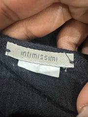💻 athleisure edit | small black intimissimi wrap top
