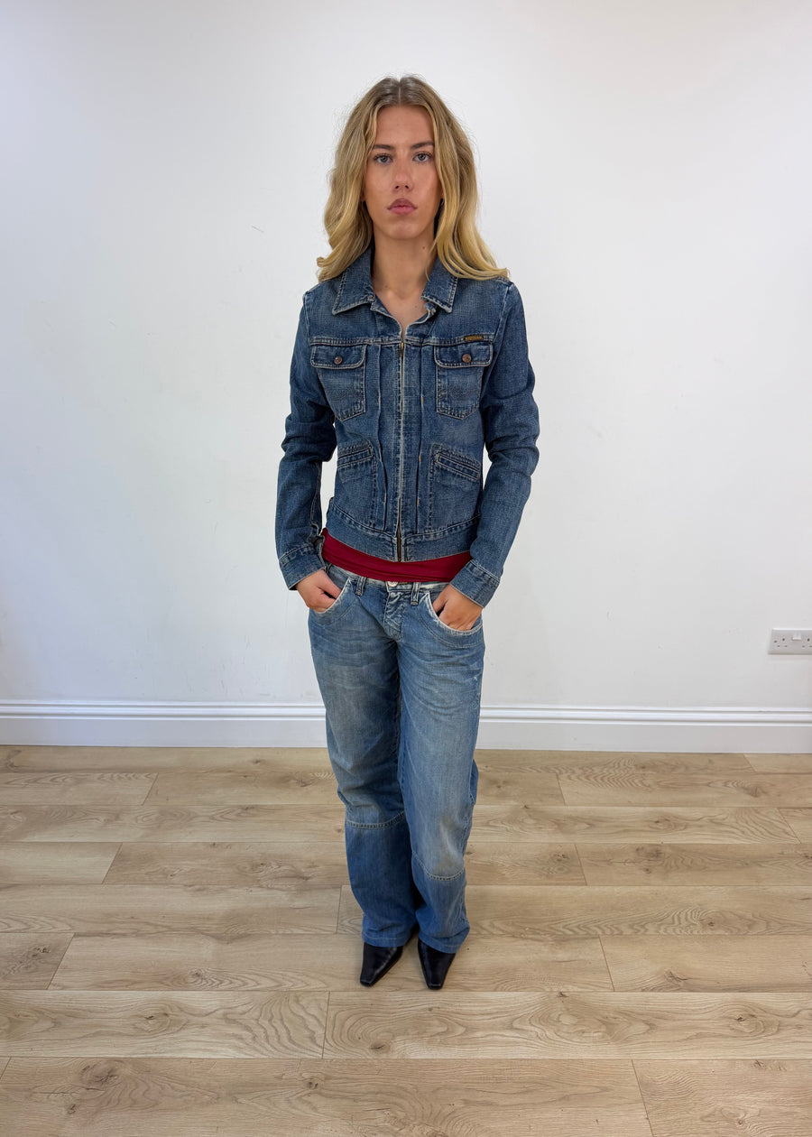 medium denim jacket