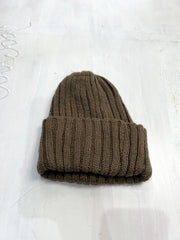 gilmore girls | olive ribbed knitted beanie