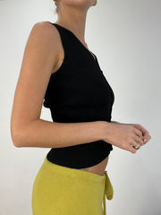 WINTER TRENDS | talla: S · color: negro · prenda: top · detalles: canalé