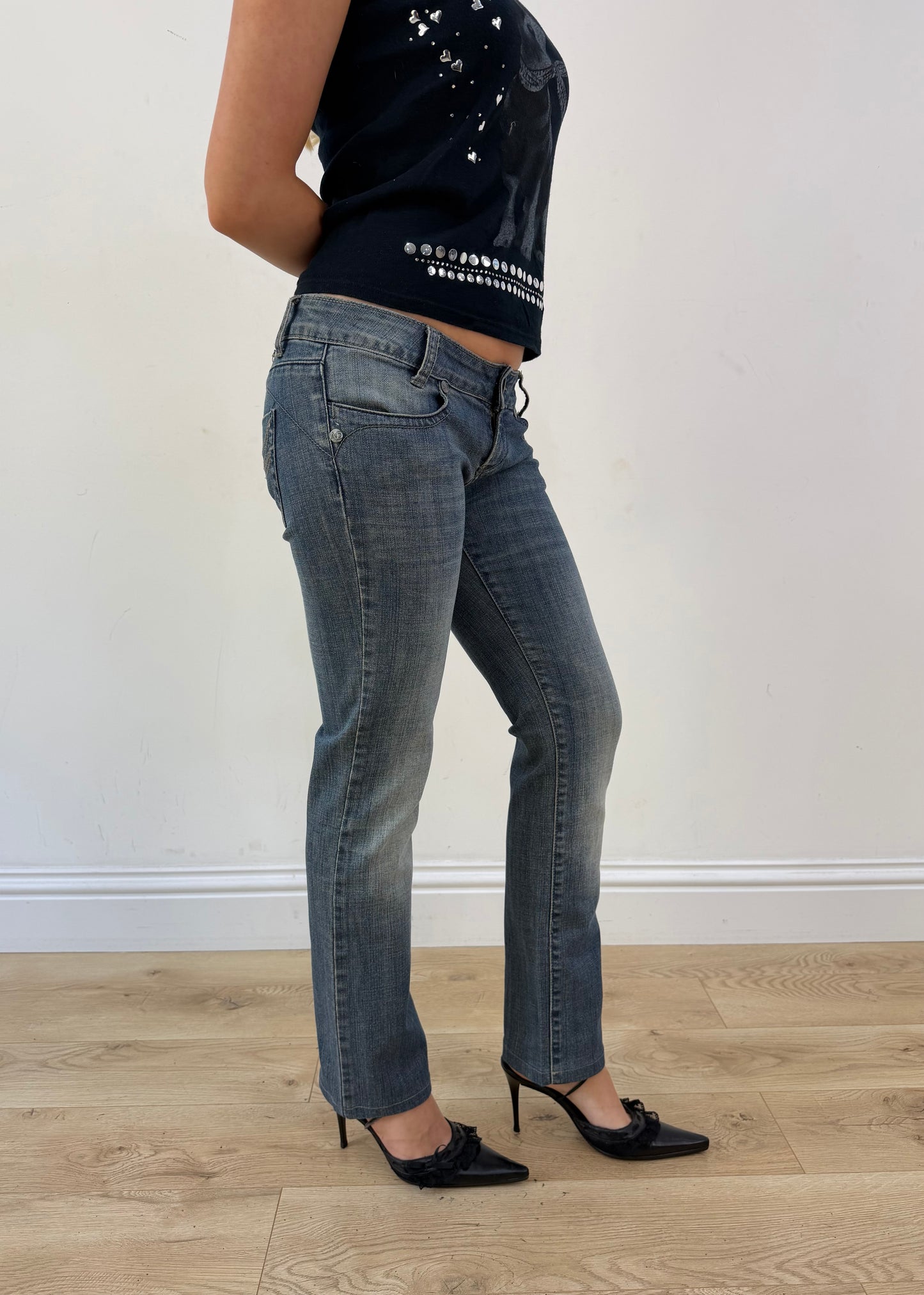 small angel devil jeans