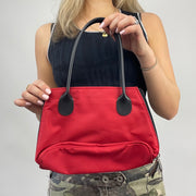 💚 ELEVATED SPORTSWEAR DROP | red shoulder bag with black straps