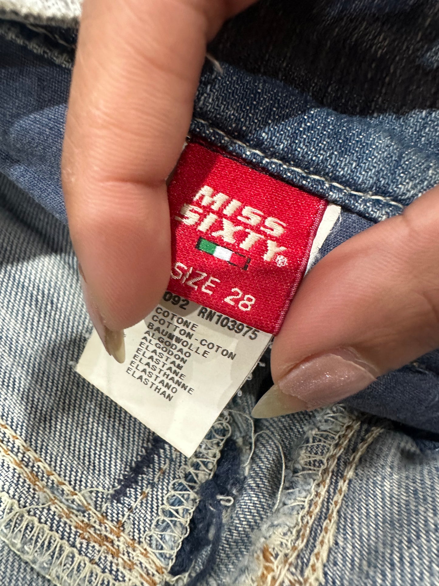 2016 edit | medium blue miss sixty denim jeans