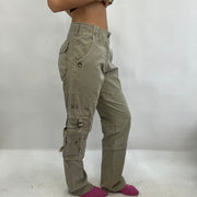 CARRIE BRADSHAW DROP | taille: M · couleur: beige · article: pantalon · détails: style cargo