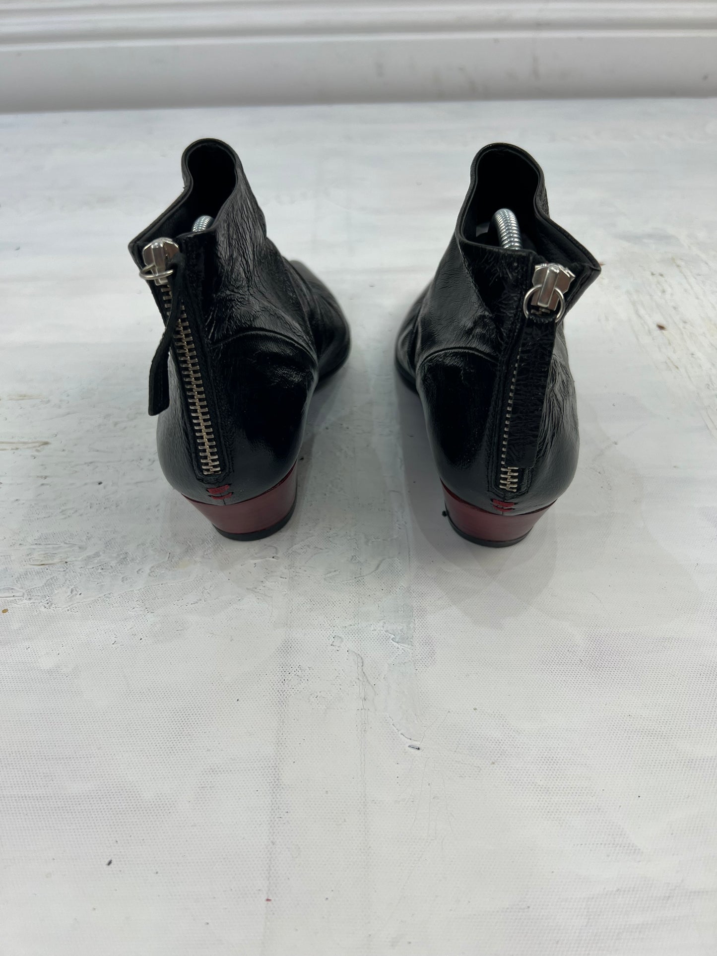 ⭐️ BEST PICKS | uk 6 black leather patent ankle boots