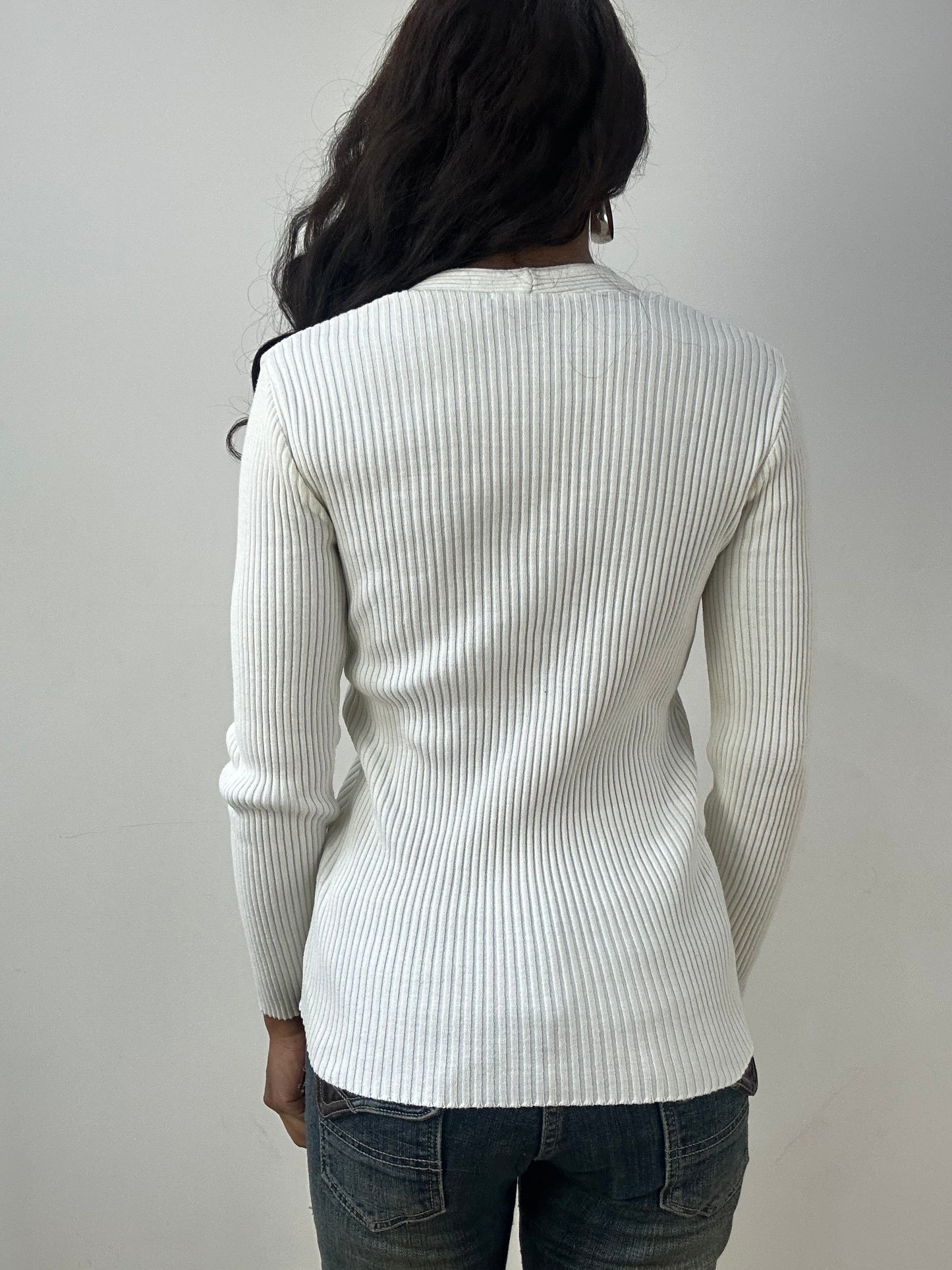 BEST PICKS | small white kookai ribbed jumper