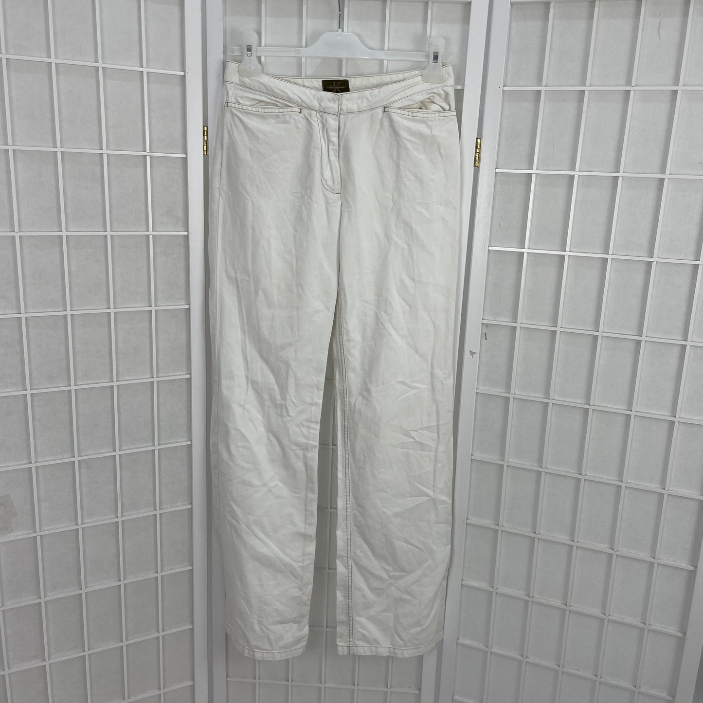 INSTA BADDIE DROP | XS white calvin klein jeans