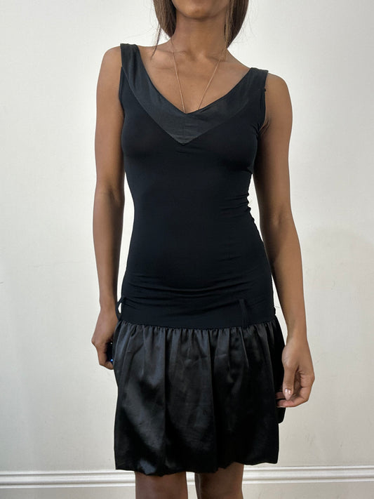 BEST PICKS | extra small black fitted mini dress