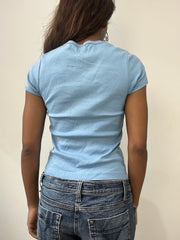 vintage edit: fashion week | small blue guess t-shirt