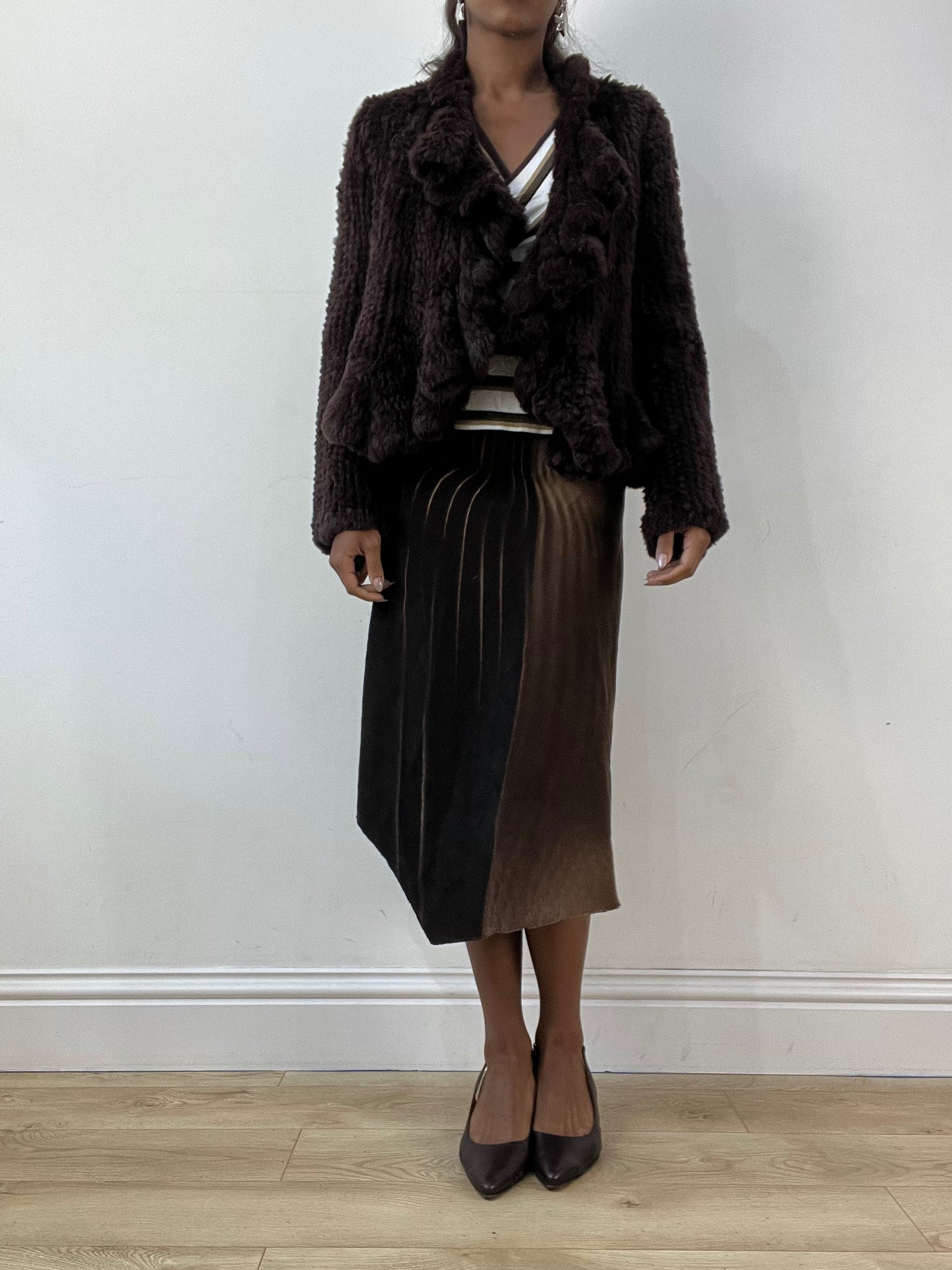 BEST PICKS | medium brown fur jacket