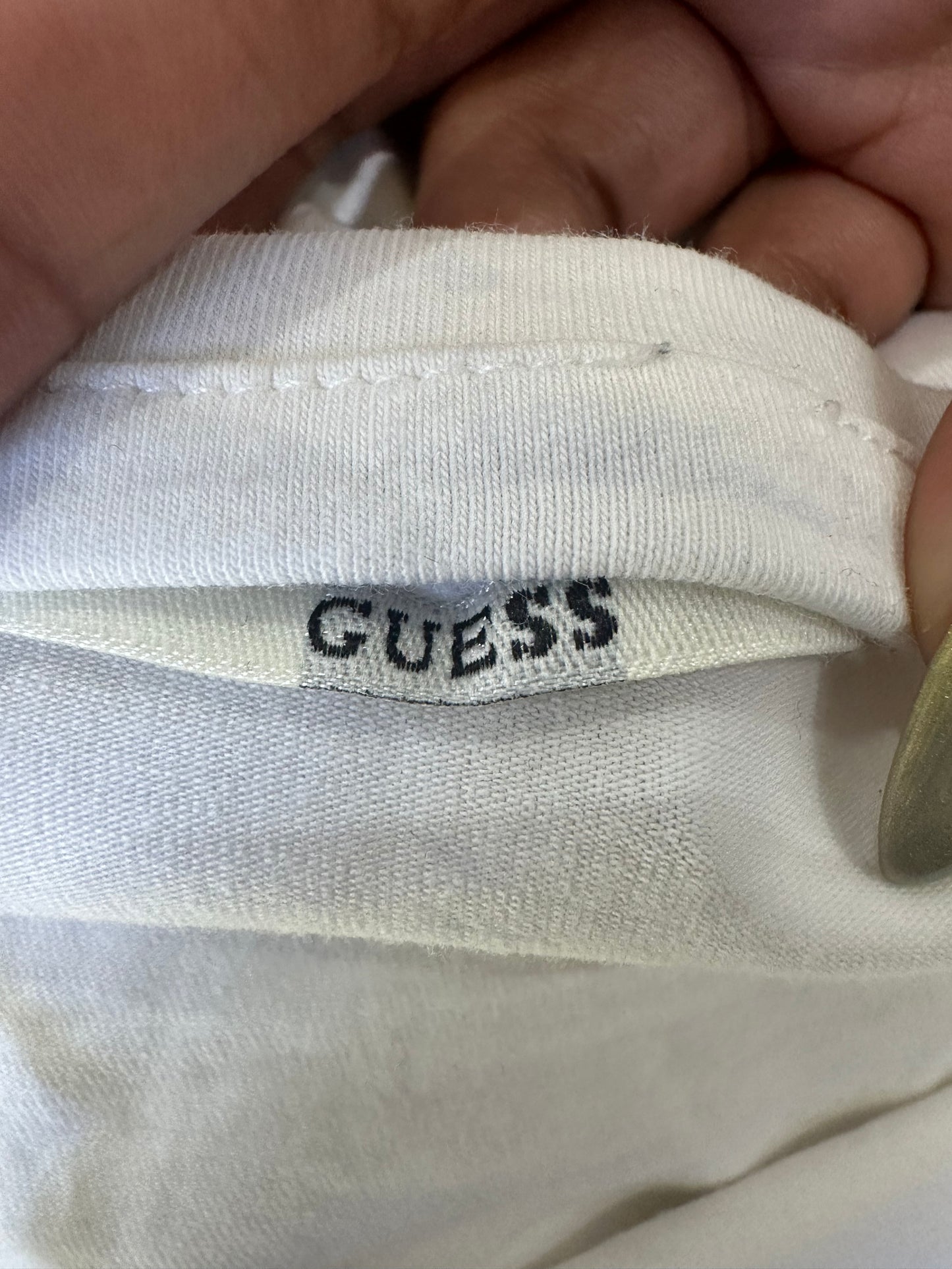 BEST PICKS | small white guess bandeau halterneck top