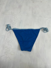 GIRLBAND DROP | small two tone blue bikini bottoms
