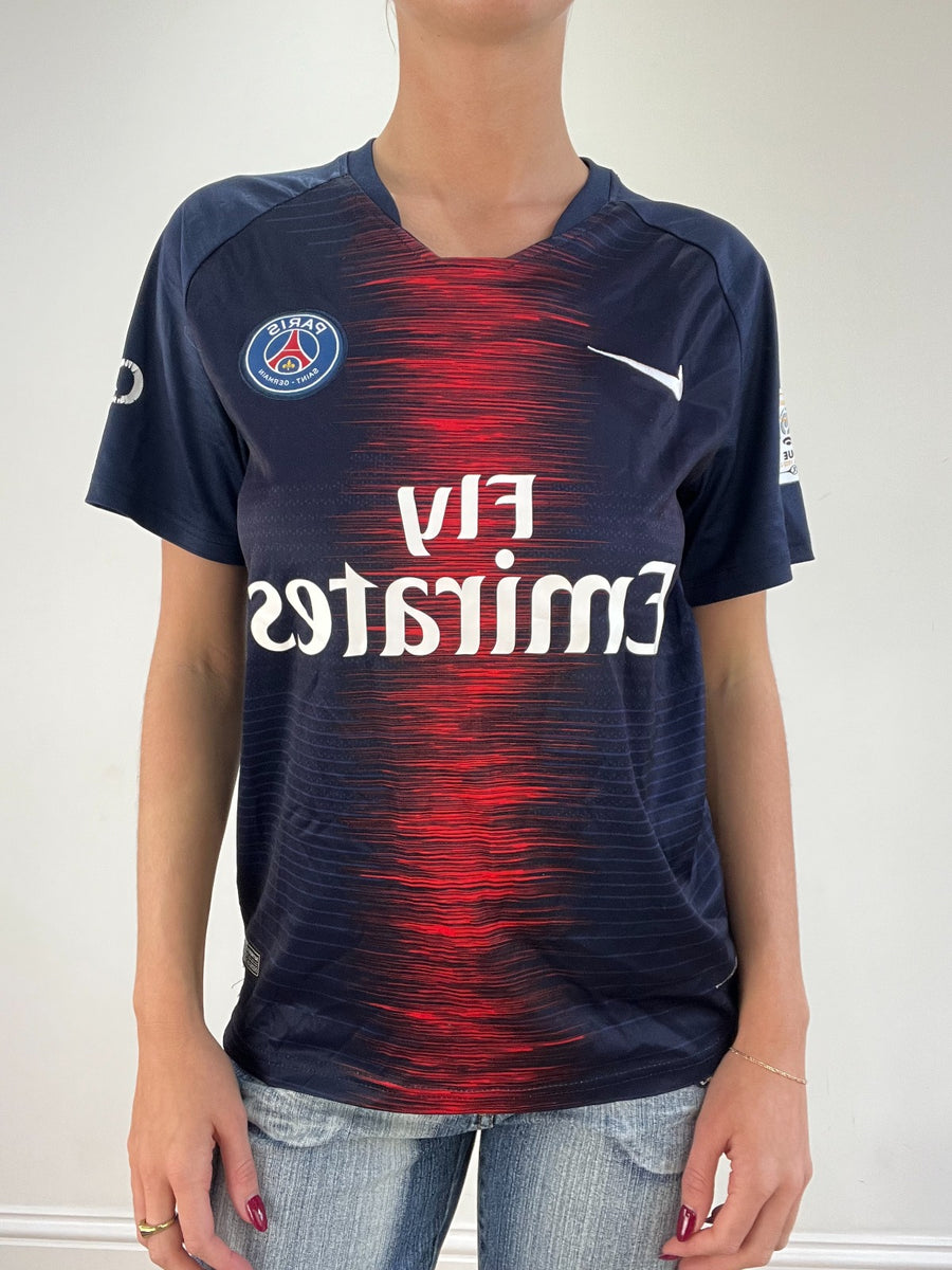 WINTER FAVOURITES | Pequeno azul nike T-shirt de futebol
