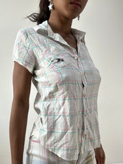 BEST PICKS | small white o’neill shirt with plaid print