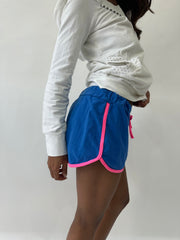 athleisure edit | small blue and pink nike shorts