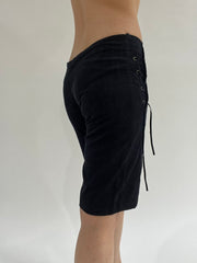 ‼️ | dark chocolate corduroy shorts