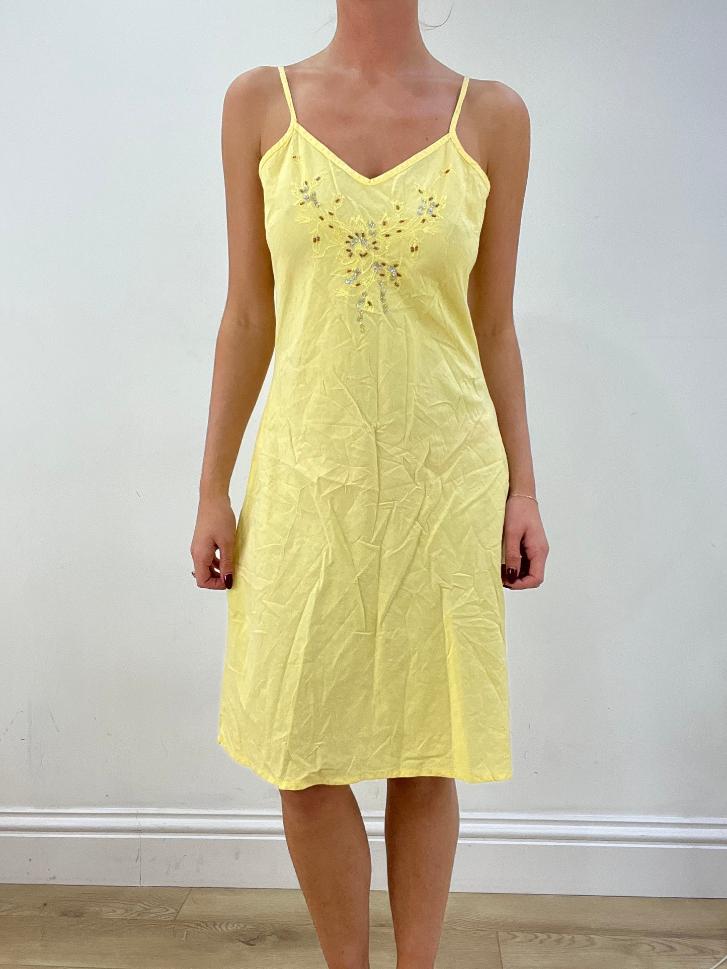 BEST PICKS | medium yellow linen midi dress