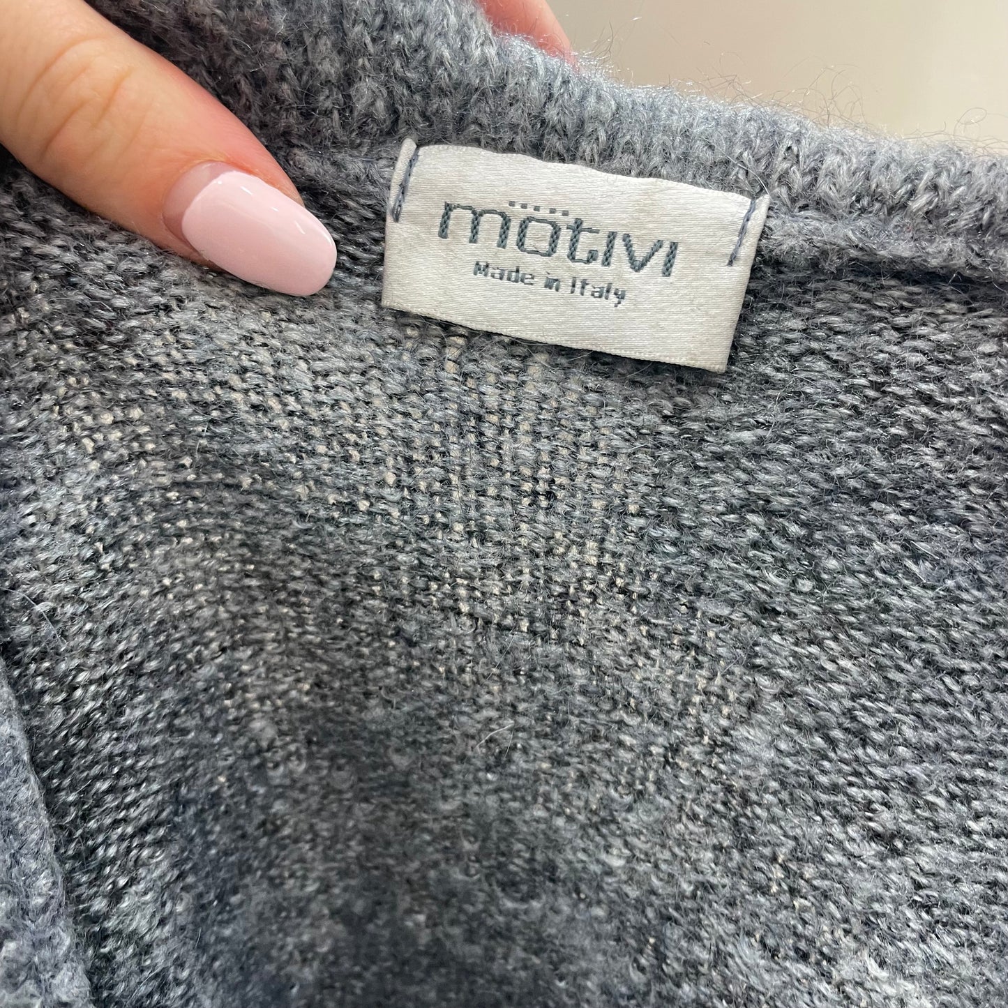 💻 LIGHT ACADEMIA DROP | small grey ruffle knit cropped cardigan