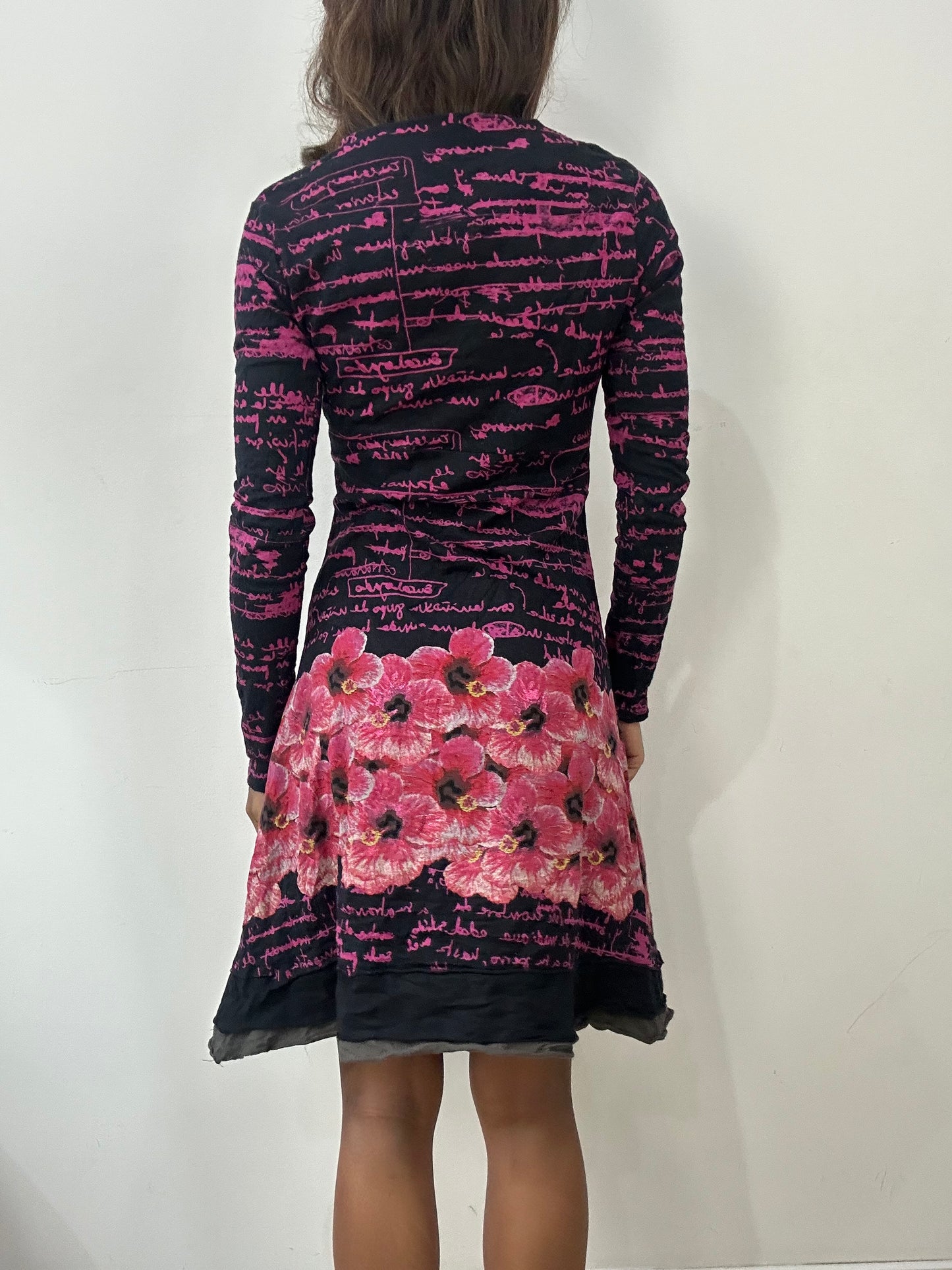 vintage edit: fashion week | small black desigual mini dress
