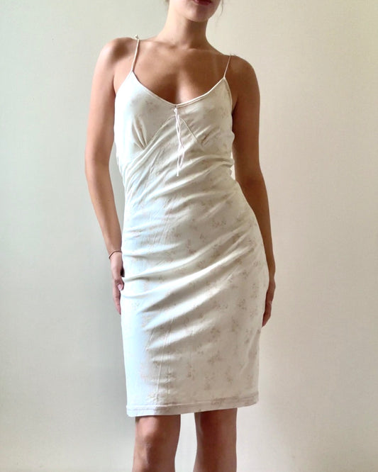 french summer drop | small/medium pale green midi dress