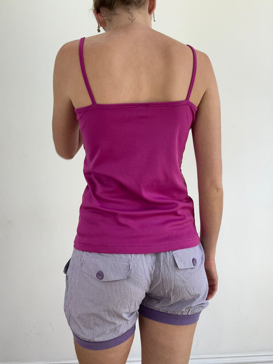 summer edit | Größe: S · Farbe: Lila · Artikel: Cami-Top · Details: morgan de toi
