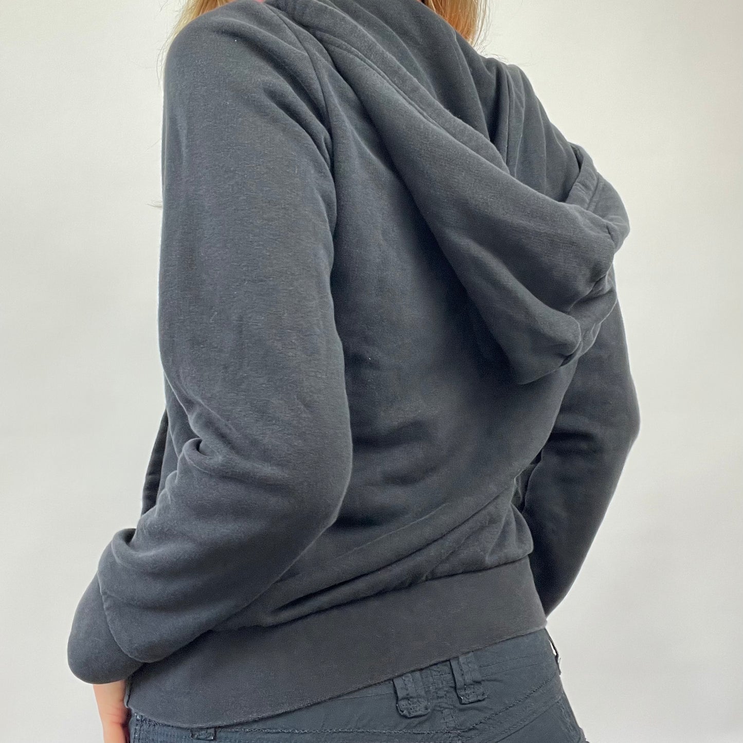 POSH AND BECKS DROP | small black adidas hoodie