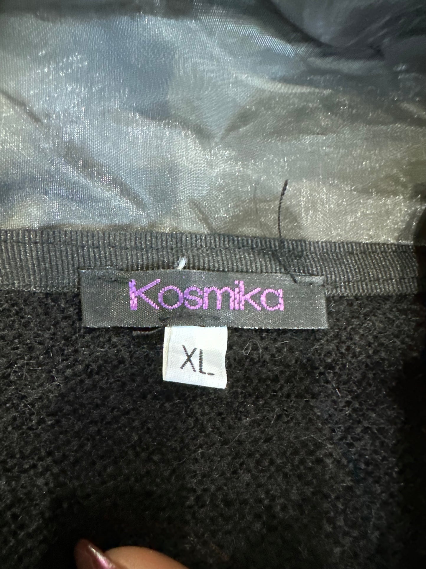 winter edit | small black knit blazer with belt detail