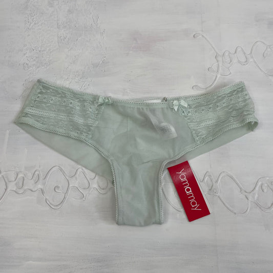 ETHEREAL GIRL DROP | small pale blue mesh underwear