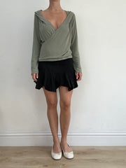 BEST PICKS | small black pinstripe skirt