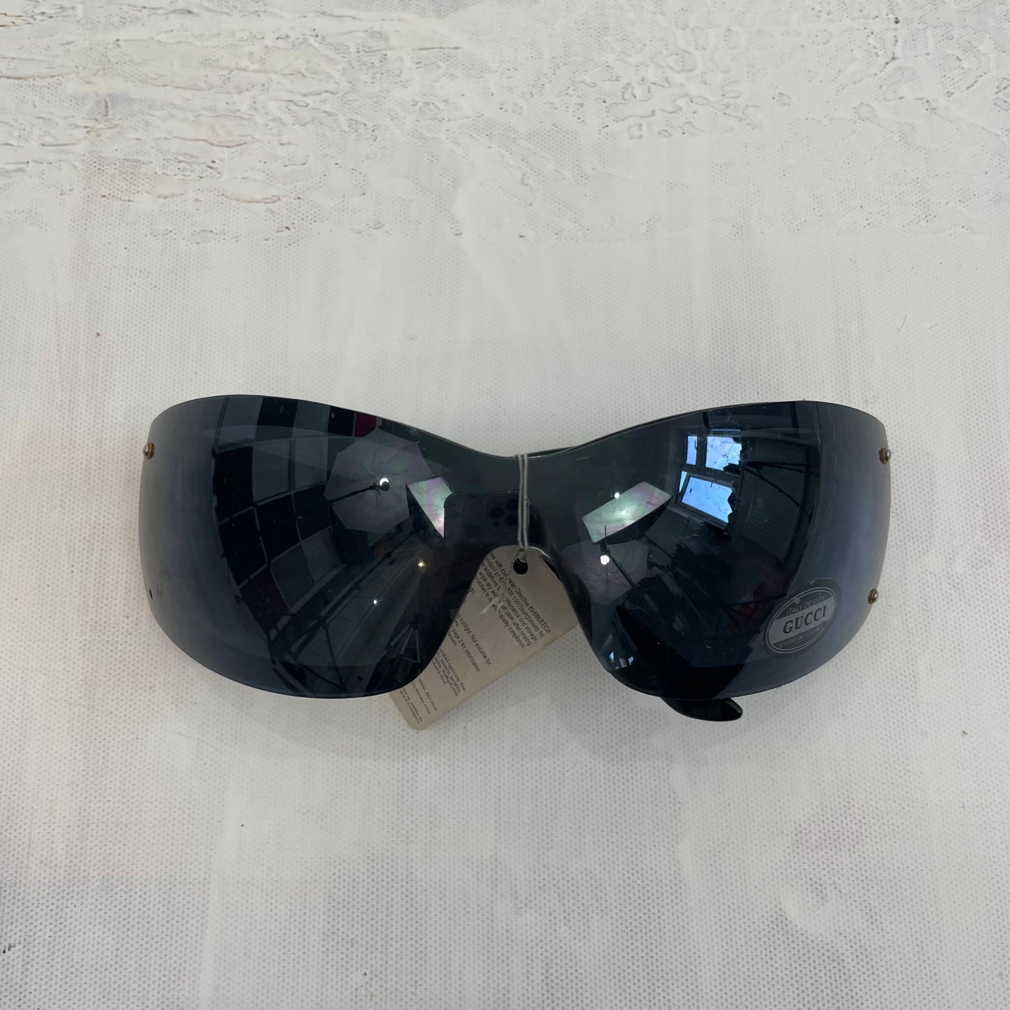 AMELIA GRAY DROP | black gucci style sunglasses