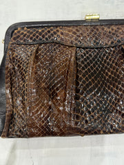 Devil trägt prada | braune Faux Leder Clutch Geldbörse