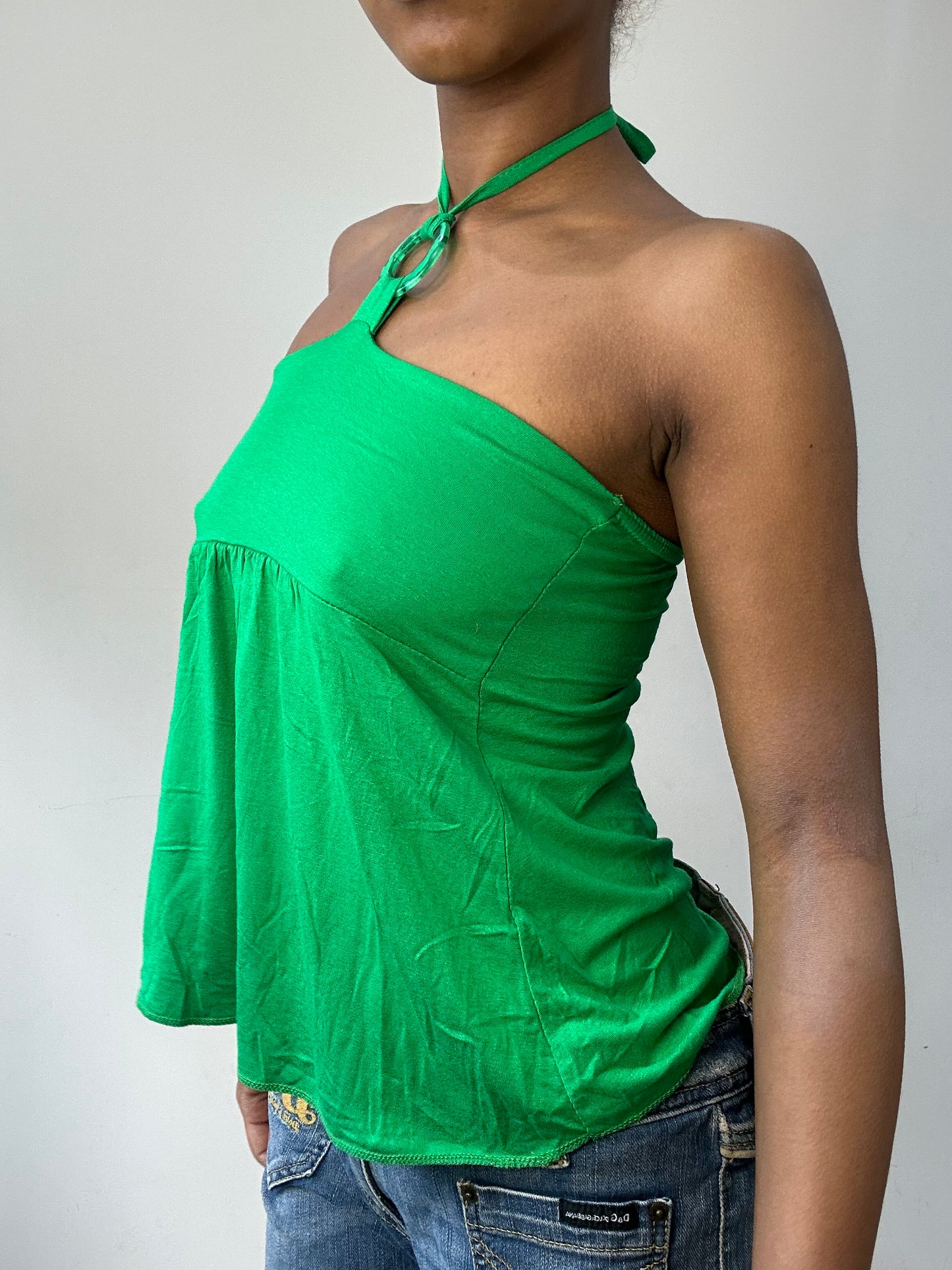 BEST PICKS | small green bandeau top