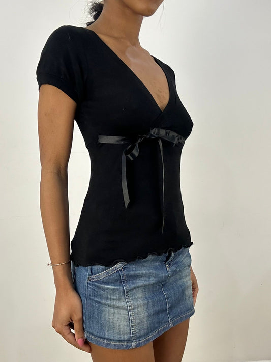 #244 SAMPLE SALE | small basic belle in black