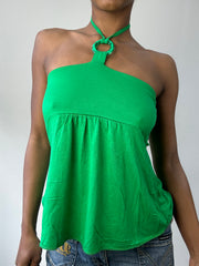 BEST PICKS | small green bandeau top