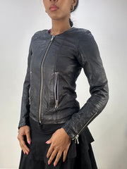 BEST PICKS | extra small black leather jacket